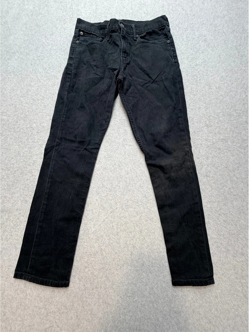 Levi's 511 Mens Slim Fit Jeans 32x30 Black Stretch Denim Casual
